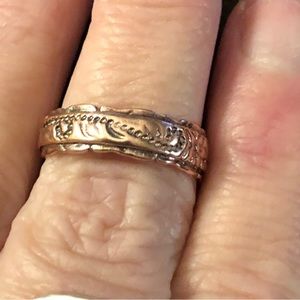 14K Rose Gold Band